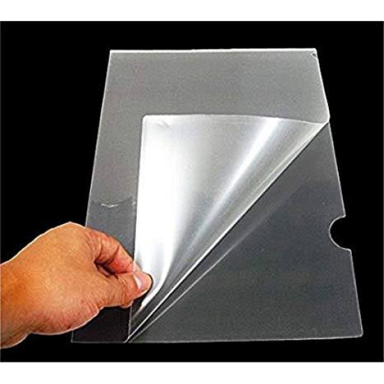 FILE FOLDER ONE SIDE TRANSPARENT