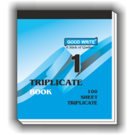 TRIPLICATE BOOK NO-1