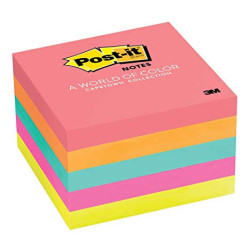 POST IT PAD 3X3 3 COLOR