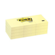 POST IT PAD 1.5X2 YELLOW