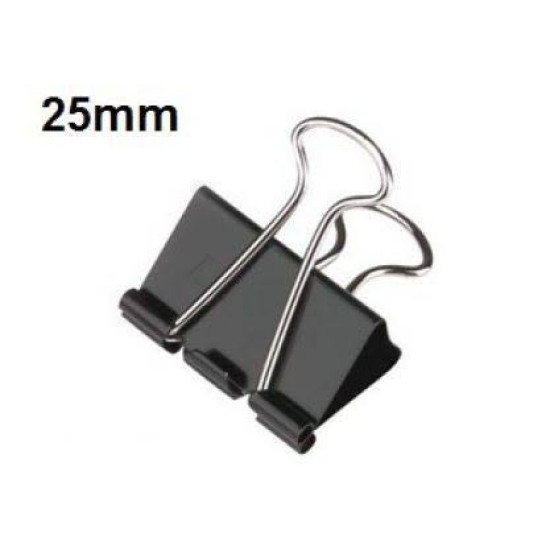 BINDER CLIP 25MM