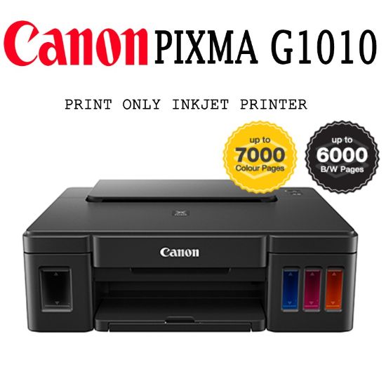 CANON PIXMA INK TANK G1010 PRINTER ( PRINT ONLY )