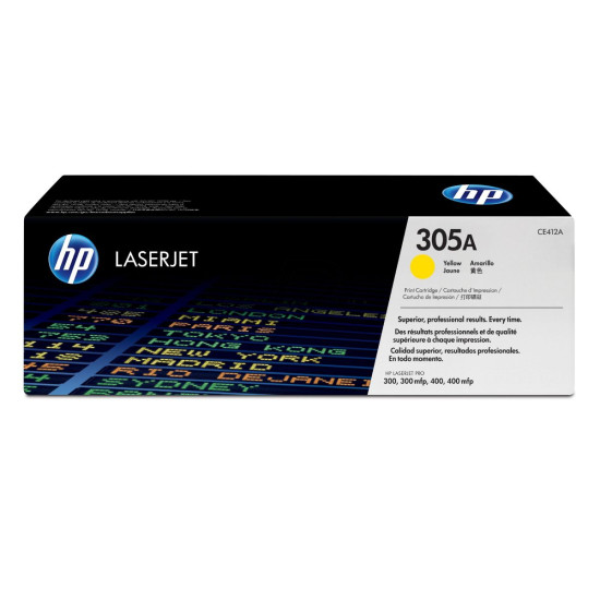 HP laser Jet CE412A Yellow Toner  305A