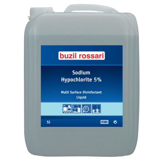 5% Sodium Hypochlorite solution 5ltr can